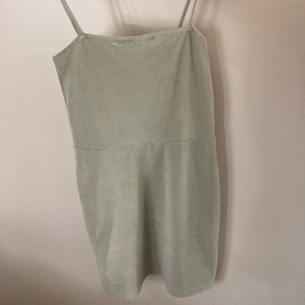 Light Green Mini Dress